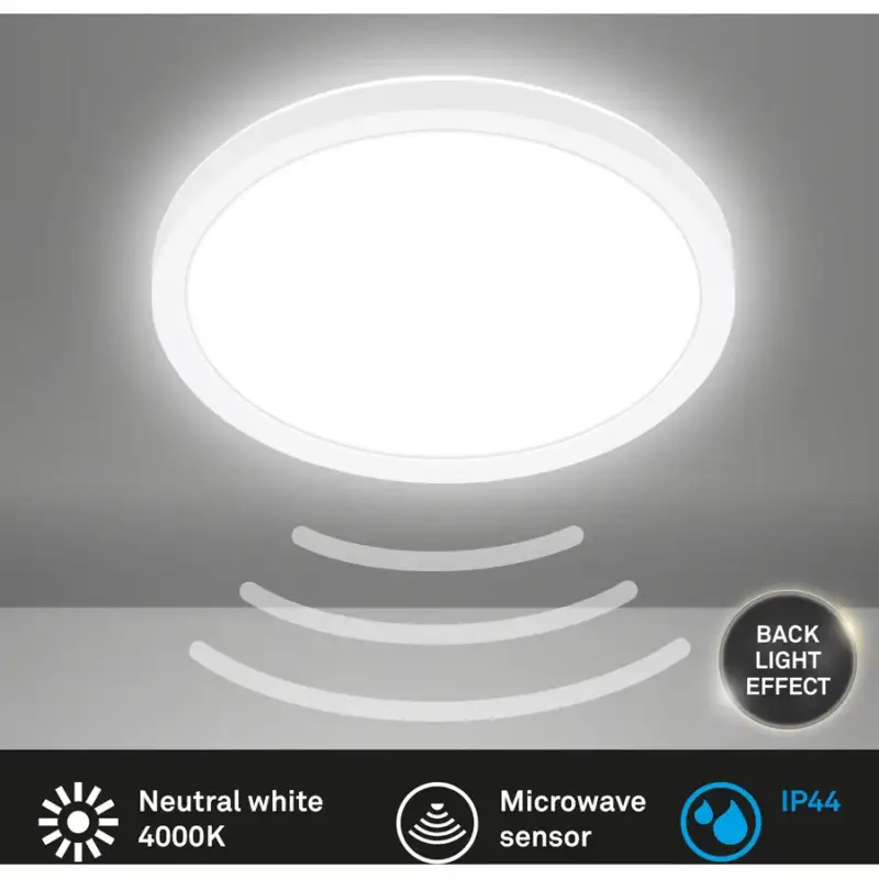 Lumimart | Lampe de plafond Telefunken Blanc Plastique 24 cm 3 cm Achat Immédiat