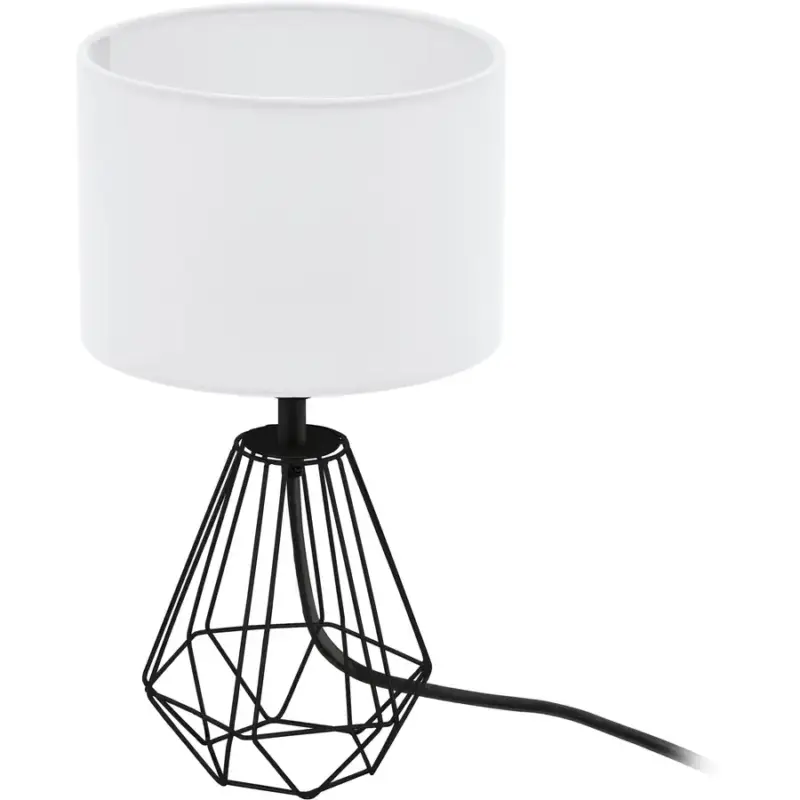 Offre Limitée Lumimart | Lampe de table Carlton 2 Noir Acier 30.5 cm