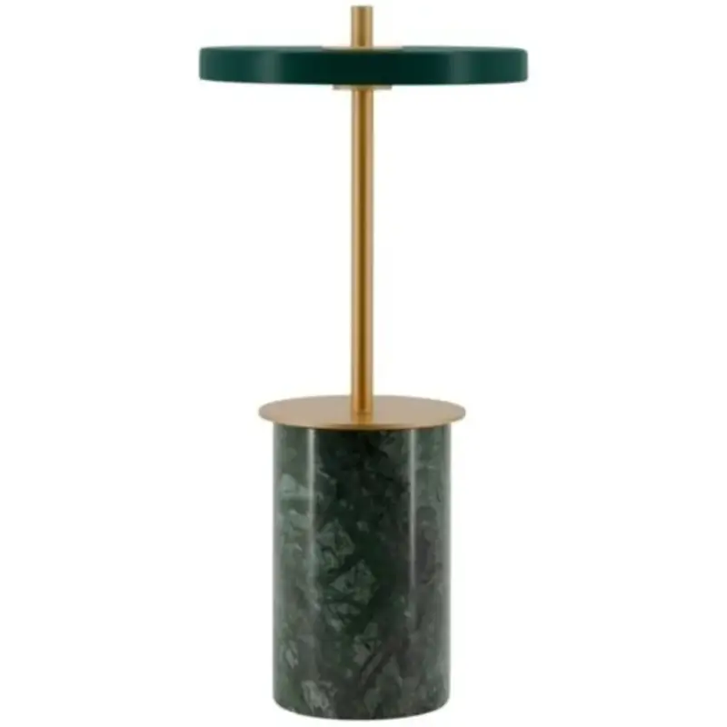 Achetez Aujourd&rsquo;hui Lumimart | Lampe de table Asteria Vert Acier 12 cm 12 cm