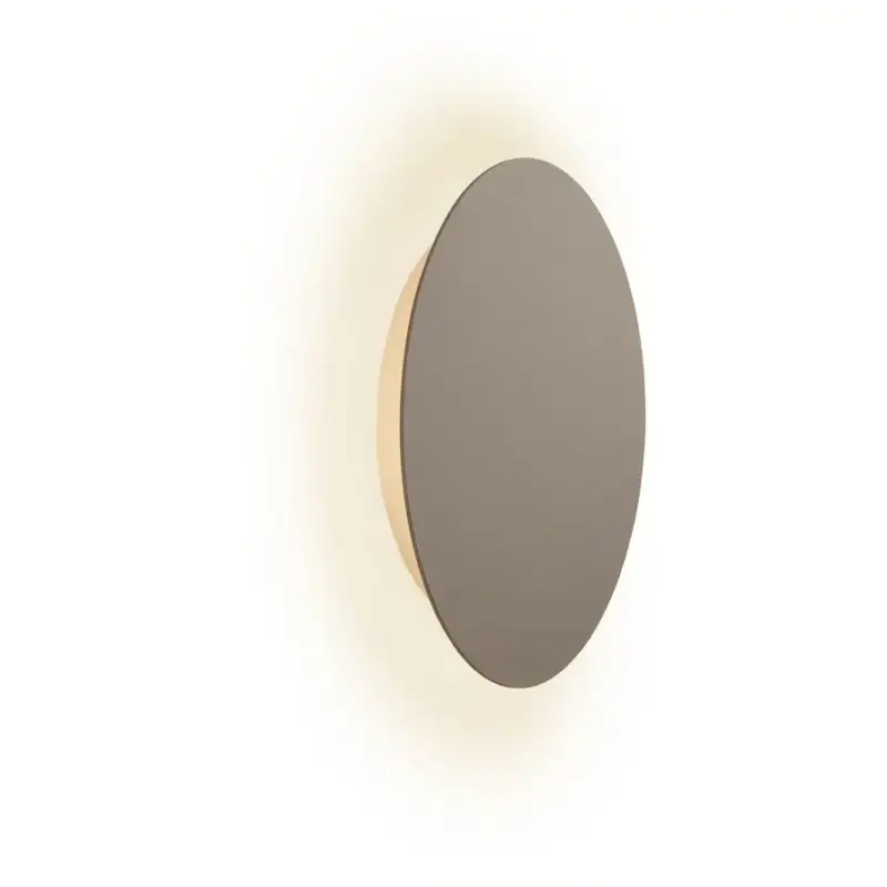 Lumimart | Lampe de plafond Blade Marron/Gris Aluminium 24 cm 4 cm Bon Marché
