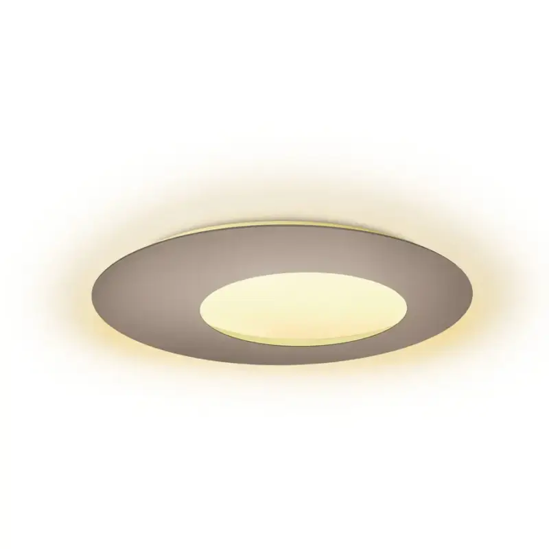Lumimart | Lampe de plafond Blade Marron/Gris Aluminium 79 cm 3.5 cm Prix Cassé