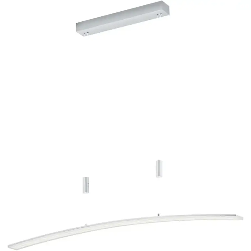 Achat Immédiat Lumimart | Suspension Collina Argent M&eacute;tal 130 cm