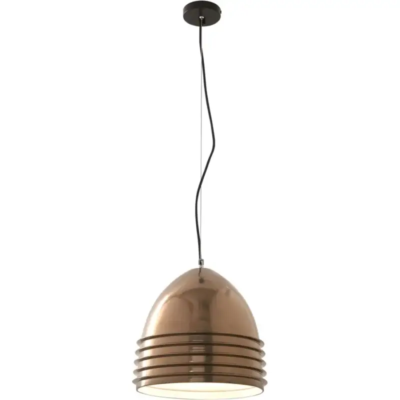 Lumimart | Suspension Yuli Bronze Métal 28 cm Réglable en hauteur (manuel) Offre Limitée