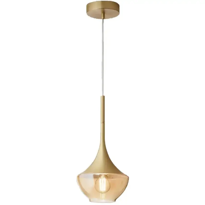 Lumimart | Suspension Lindita Verre/Métal40.3 cm Réglable en hauteur (manuel) Commande En Gros