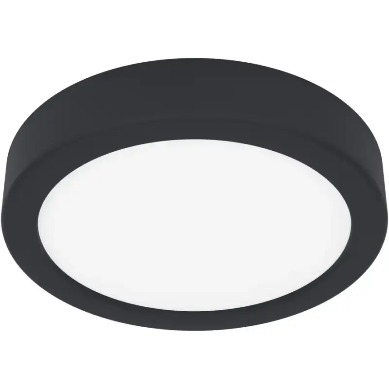 Meilleur Prix Lumimart | Lampe de plafond Fueva 5 Noir Acier 2.8 cm