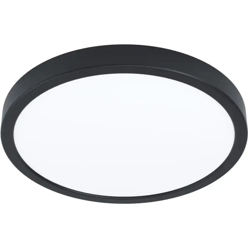 Dernier Modèle Lumimart | Lampe de plafond Fueva 5 Noir/Blanc Acier/Plastique 28.5 cm 2.8 cm