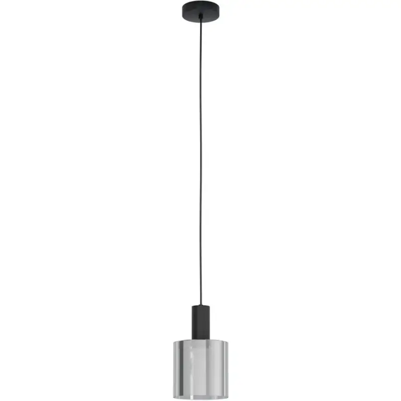 Lumimart | Suspension Gorosiba Noir/Trasparente Acier/Verre 0 cm 0 cm Petit Prix
