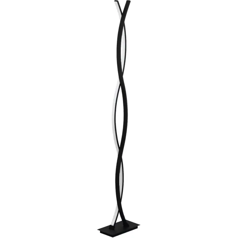 Lumimart | Lampadaire Lasana 3 Noir/Blanc Aluminium/Plastique/Acier 13 cm 25 cm Top Vente