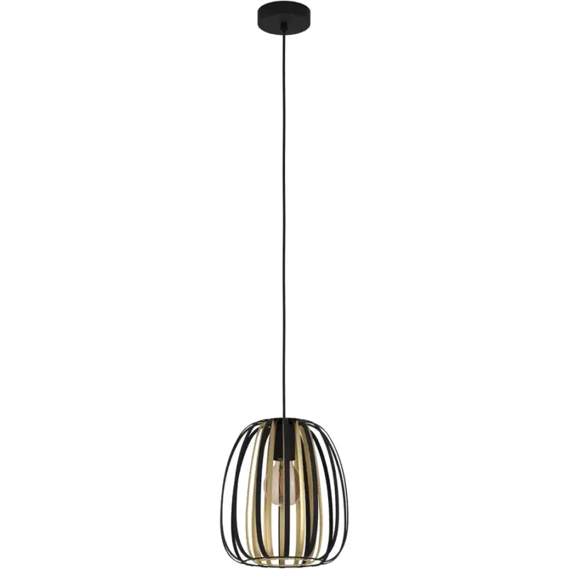 Acheter En Ligne Lumimart | Suspension Encinitos Or/Noir Acier 0 cm 0 cm