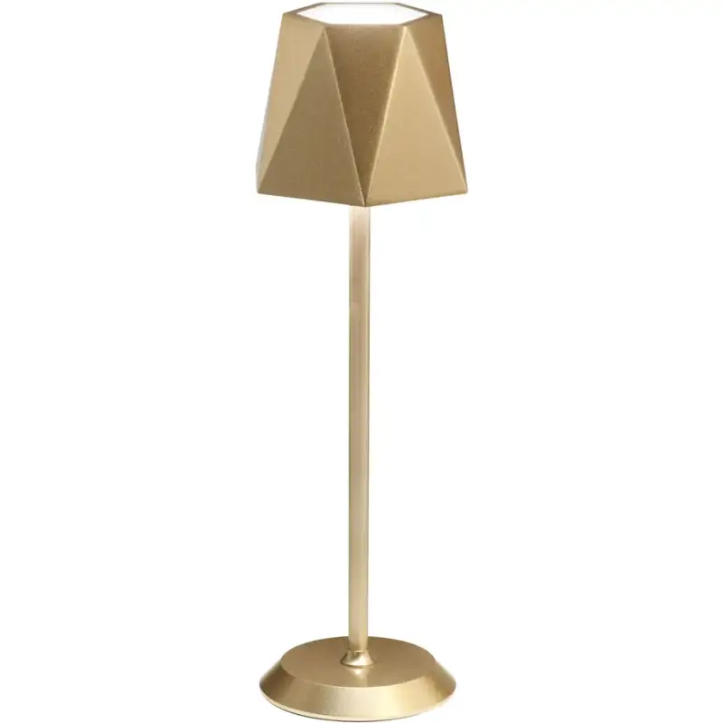 Super Prix Lumimart | Lampe de table Keely, métal doré, H 38 cm