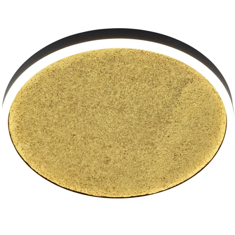 Meilleur Prix Lumimart | Lampe de plafond Aian Or/Noir Plastique/Métal 40 cm 6 cm