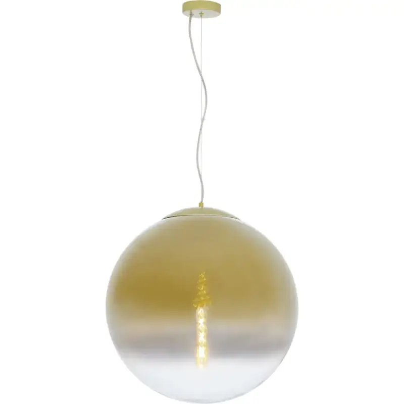 Lumimart | Suspension Ambie Or/Blanc Verre/M&eacute;tal 45 cm 120 cm Marque