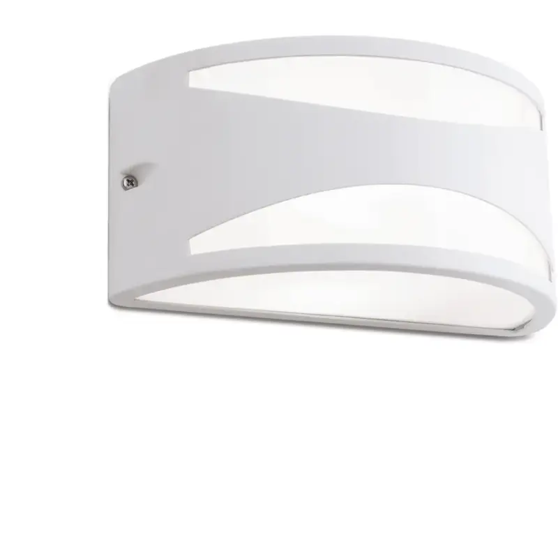 Lumimart | Lampe d'extérieur Shell Blanc Aluminium/Plastique 25 cm 12 cm Vente Directe