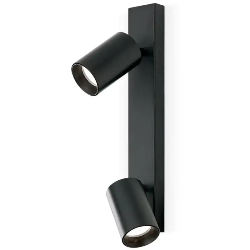 Lumimart | Spot Sean Noir Acier 35 cm 12.7 cm Réduction