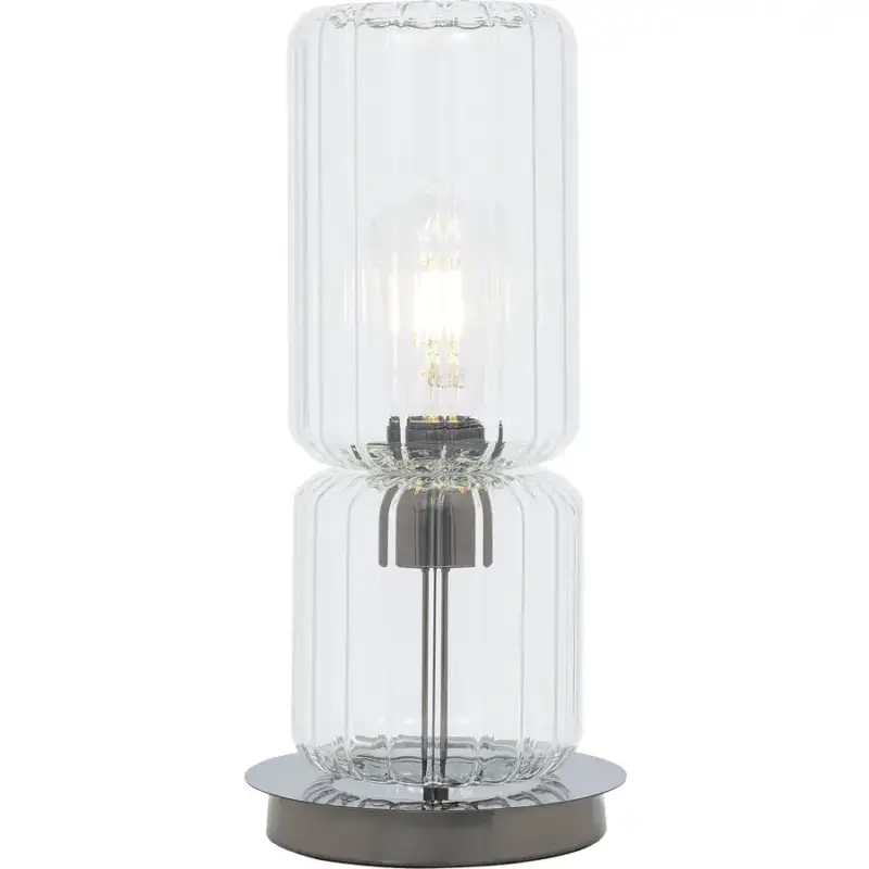 Lumimart | Lampe de table Harmon Noir Verre/Métal 13.2 cm 36 cm Offre Exclusive