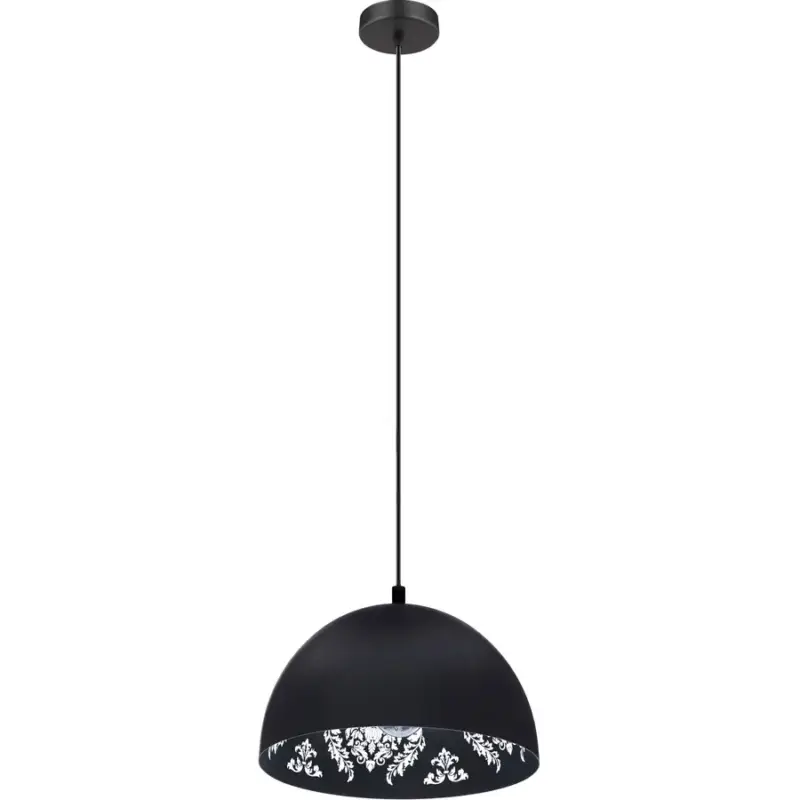 Lumimart | Suspension Congresbury Noir Acier 38 cm 110 cm Offre Exclusive