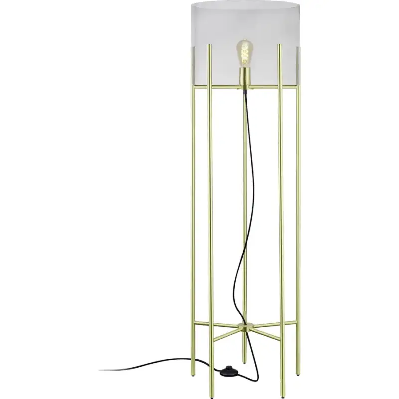 Solde Lumimart | Lampadaire design Bankamp Heritage E27 laiton mat H 127 cm