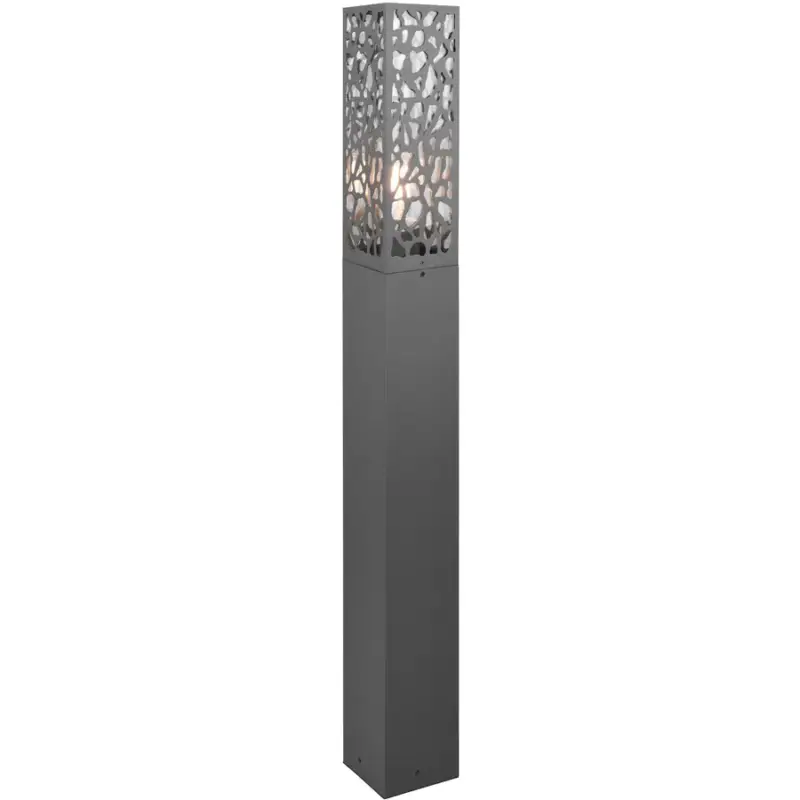 Paiement Sécurisé Lumimart | Lampe d'extérieur Dobtos Gris Acier inoxydable 10 cm 100 cm