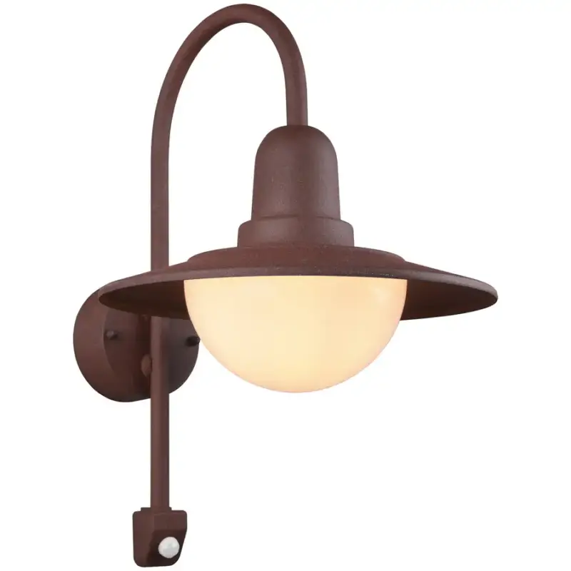 Vente Directe Lumimart | Lampe murale d&rsquo;ext&eacute;rieur Aumo Rouge 30 cm 45.5 cm
