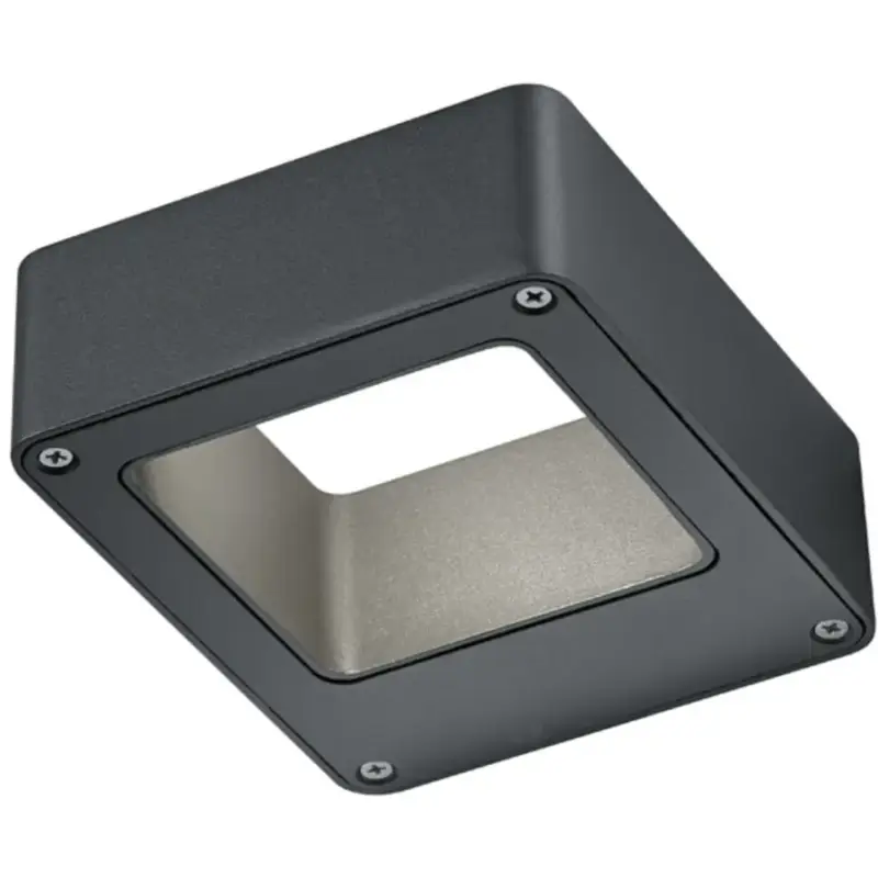 Commande En Gros Lumimart | Lampe murale d'extérieur Rober Gris 12 cm 4.5 cm