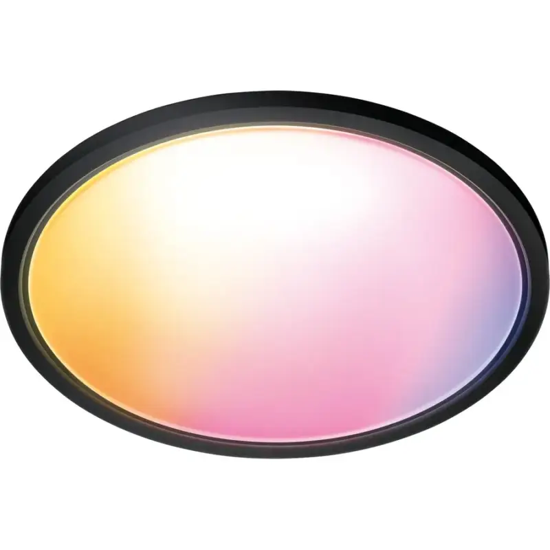 Satisfait Ou Remboursé Lumimart | Lampe de plafond WiZ Noir Plastique 55 cm 55 cm