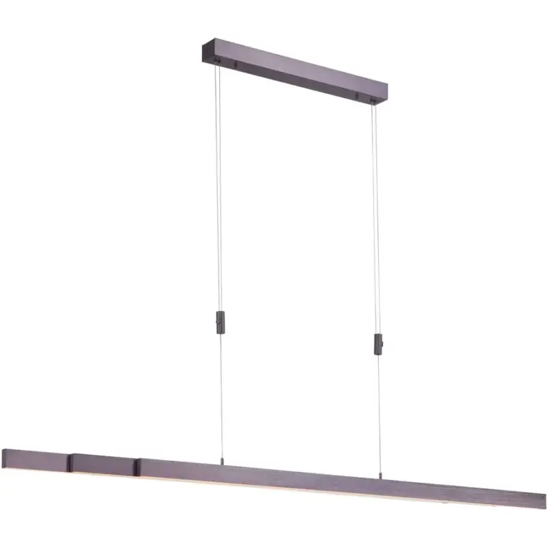Commander Vite Lumimart | Suspension Adriana Marron Aluminium 5.5 cm 100 cm Réglable en hauteur (manuel)