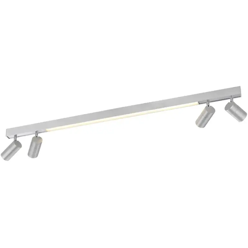 Nouveauté Lumimart | Plafonnier Pure-Lines en fer argenté 5 cm 11,5 cm