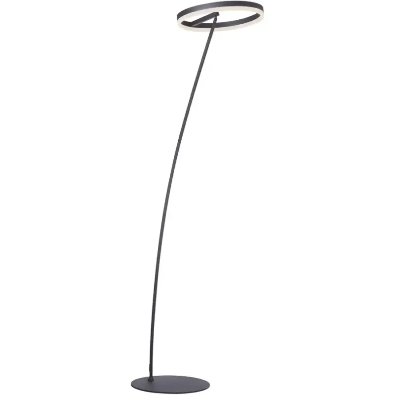 Lumimart | Lampadaire Titus Gris Aluminium 40 cm 198 cm Satisfait Ou Remboursé