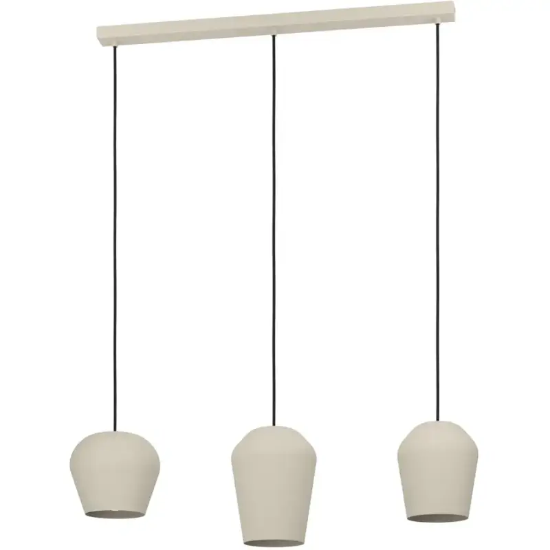 Lumimart | Suspension Cambaito Beige Acier 19.5 cm 110 cm Nouvelle Collection