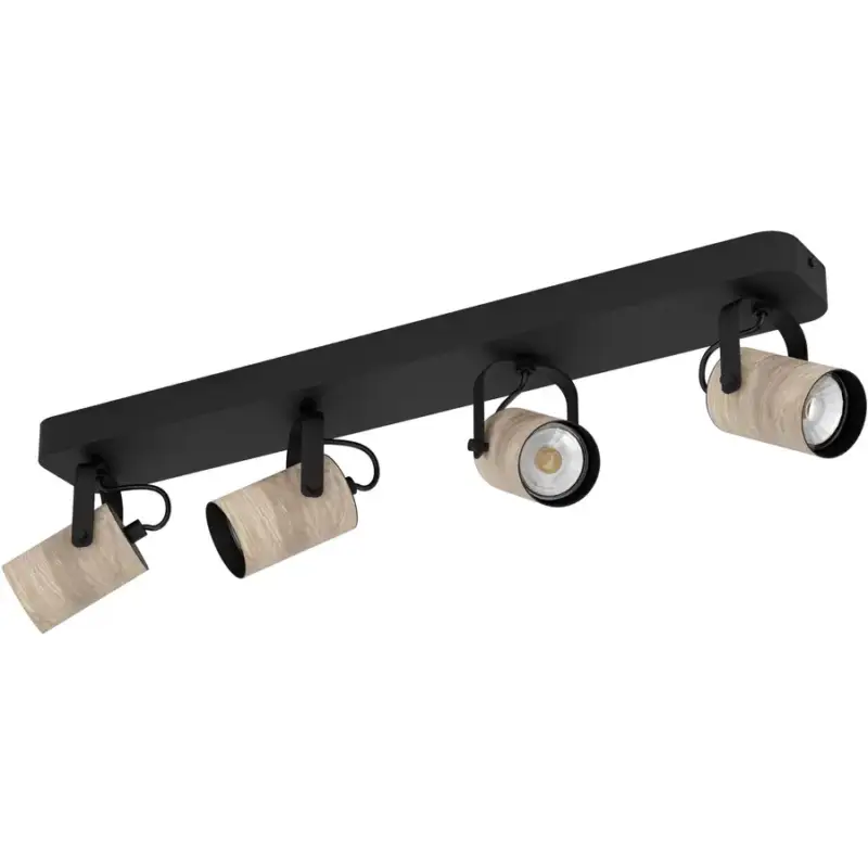 Lumimart | Spot Cayuca Noir Acier 10 cm 12 cm Bon Marché