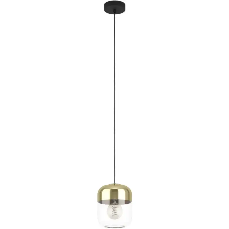 Offre Limitée Lumimart | Suspension Maryvilla Noir Acier 17 cm 110 cm