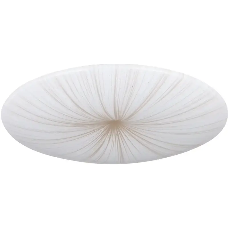 Expédition Rapide Lumimart | Lampe de plafond Nieves 1 Blanc Acier 51 cm 7 cm