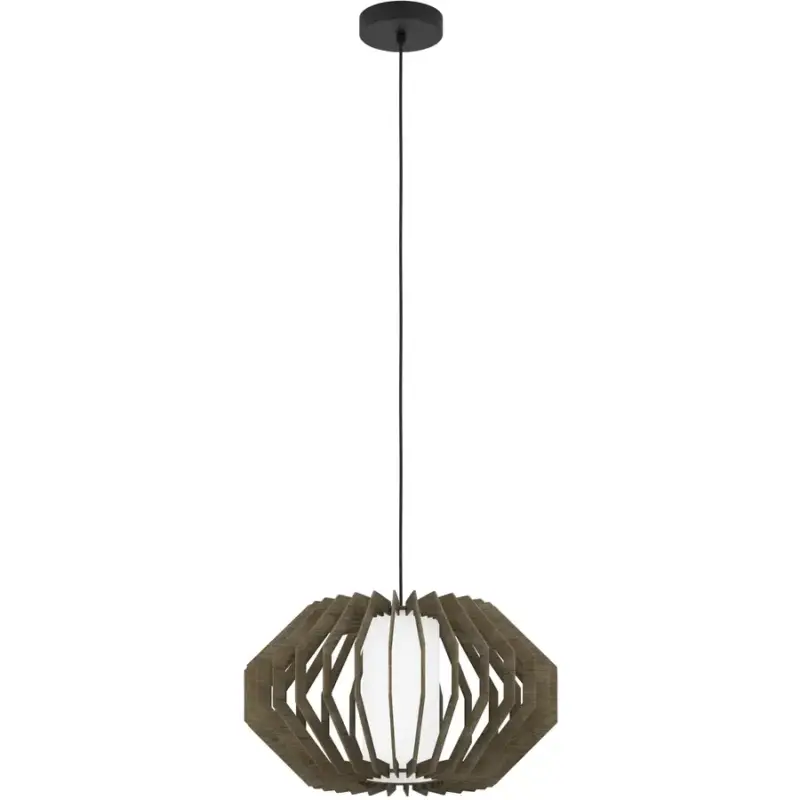 Prix Réduit Lumimart | Suspension Rusticaria Noir Acier 45 cm 110 cm