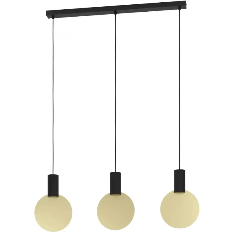 Lumimart | Suspension Sarona Or/Noir Acier 5 cm 110 cm Offre Du Jour