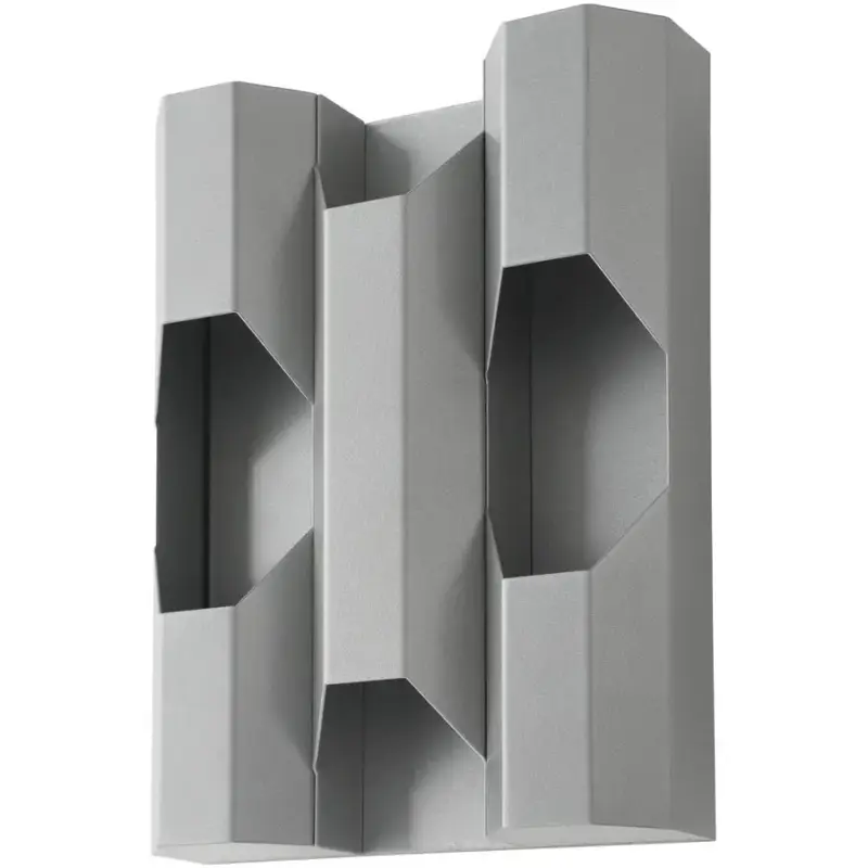 Lumimart | Lampe murale Zinacua Argent Acier 0 cm 31 cm Acheter En Ligne