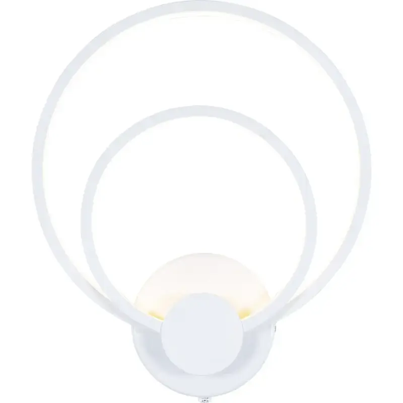Seulement Aujourd&rsquo;hui Lumimart | Lampe murale Aras Blanc Plastique/M&eacute;tal 26 cm 30 cm