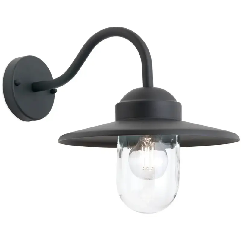 Lumimart | Lampe murale d'extérieur Edward Gris Aluminium 38 cm Promotion Saisonnière