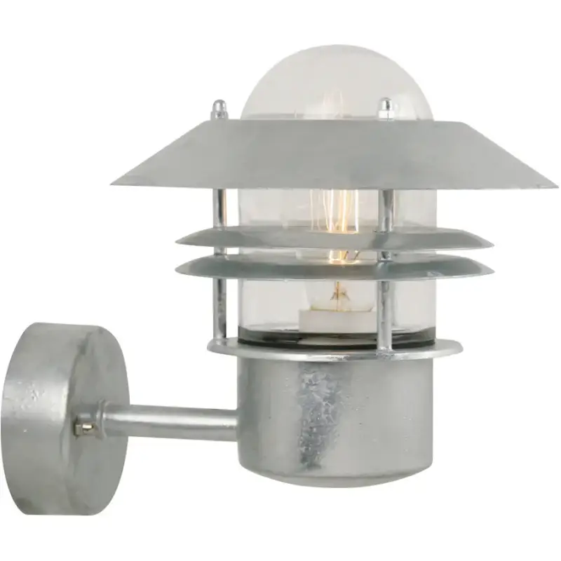 Lumimart | Lampe murale d'extérieur Blokhus Argent Acier 22 cm 23 cm Bon Marché