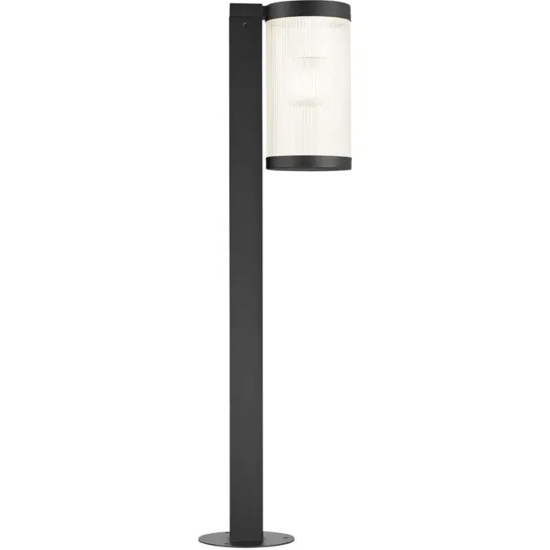 Bon Plan Lumimart | Lampadaire d'extérieur Coupar Noir Aluminium 13 cm 80 cm