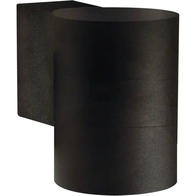 Satisfait Ou Remboursé Lumimart | Lampe murale d'extérieur Tin Noir Métal 7.6 cm 10.6 cm