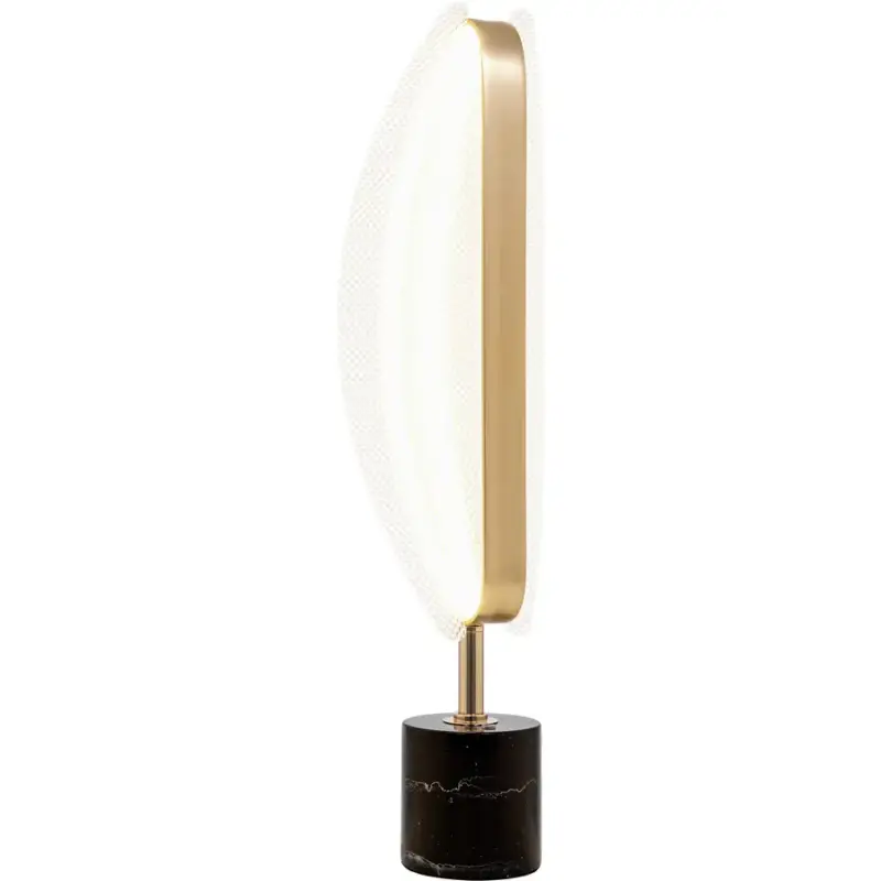 Lumimart | Lampe de table Delphine Noir/Or Plastique/Métal 18 cm 63 cm Dernier Modèle