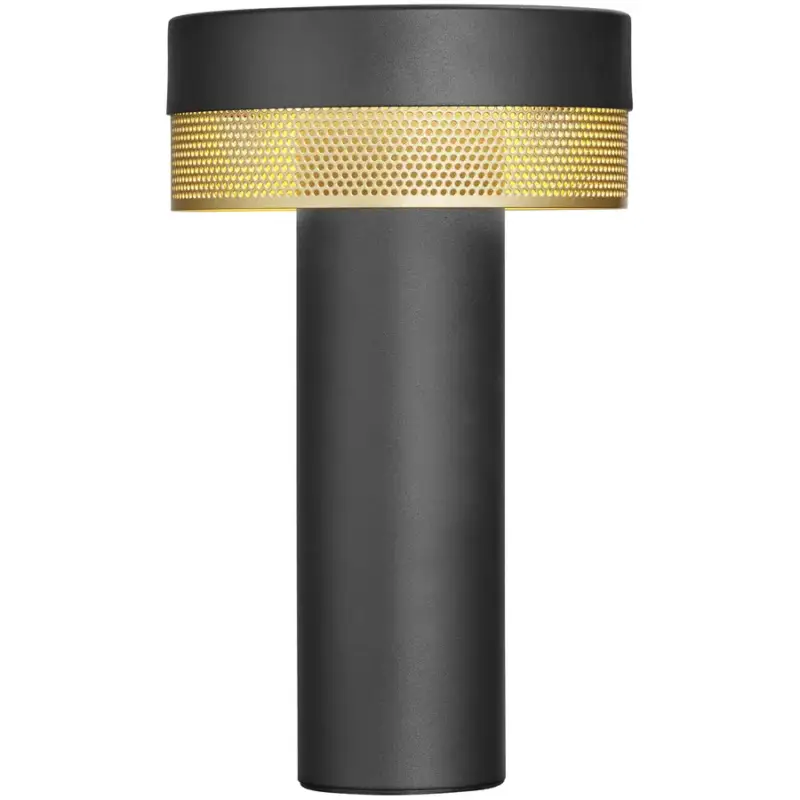Lumimart | Lampe de table Mesh Or/Noir Fer 24 cm Prix Promo
