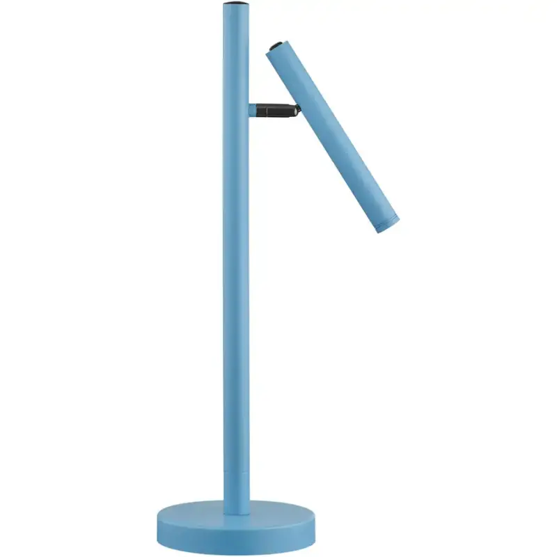 Meilleur Choix Lumimart | Lampe de table Streak Bleu Métal 15 cm 50 cm