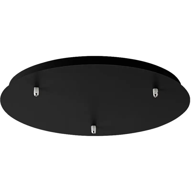 Achetez Aujourd&rsquo;hui Lumimart | Baldaquin Rosone Noir M&eacute;tal 40 cm