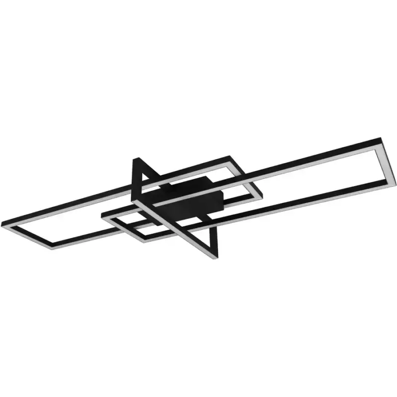 Lumimart | Lampe de plafond Cecile Noir Métal 100 cm 11.5 cm Nouveauté