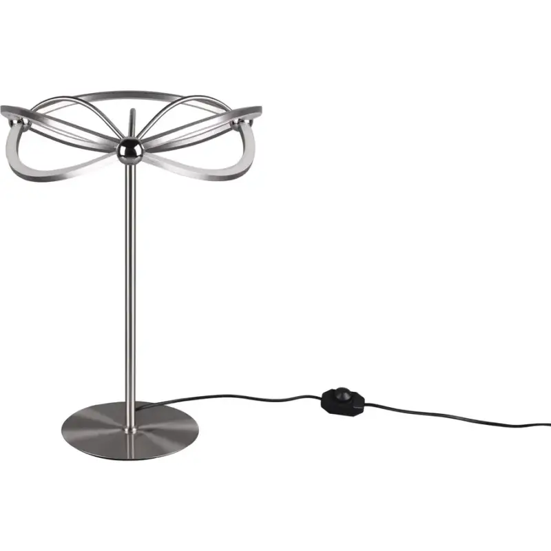 Prix Choc Lumimart | Lampe de table Caro Gris Métal 50 cm
