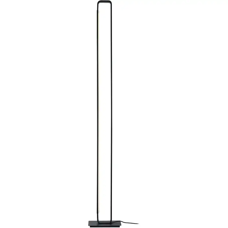 Lumimart | Lampadaire Box Noir Fer 18 cm 120 cm Remise