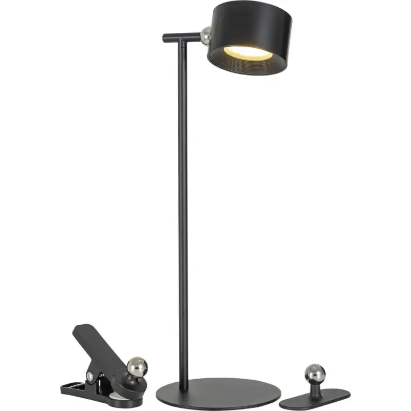 Lumimart | Lampe de table Bono Noir Plastique/Métal 12.7 cm 36.6 cm Bon Marché