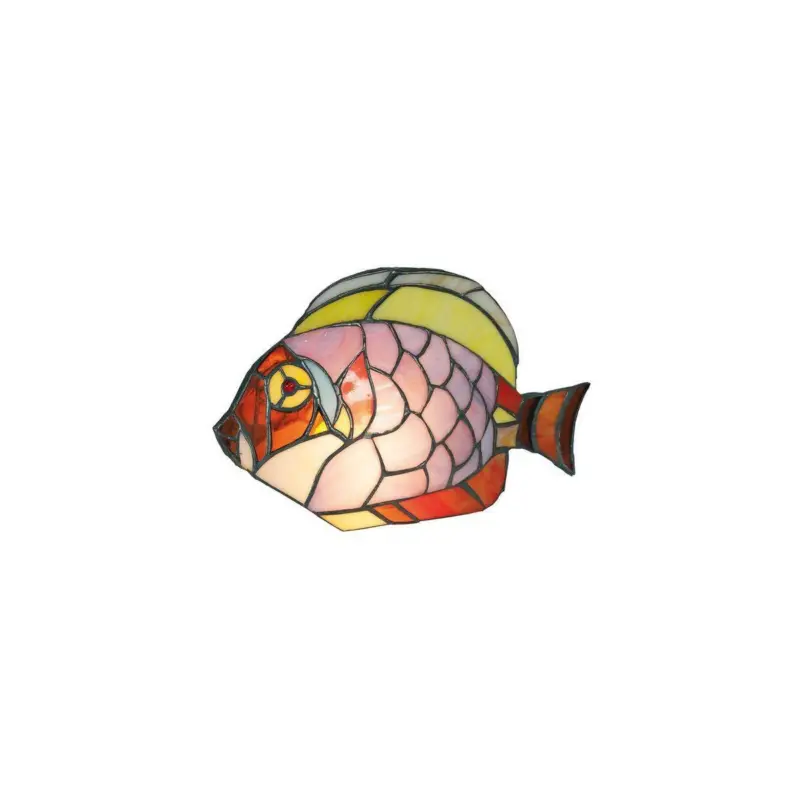 Lampe Tiffany POISSON x D26 Offre Limitée