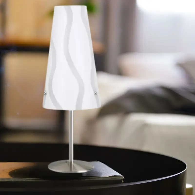 Meilleure Vente Lampe à poser ISI 1x40W E14 BLANC